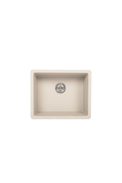 Tezgah Altı Bej Granit Mutfak Evyesi 55 X 45 Cm
