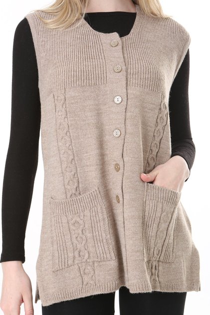 Knitwear Harttuş Vest