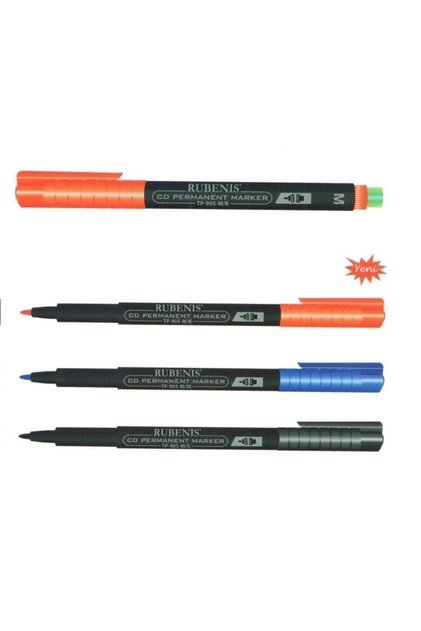 Rubenıs Tp905 Silinebilir Asetat Kalemi M 1,0 Mm Uç 3 Adet