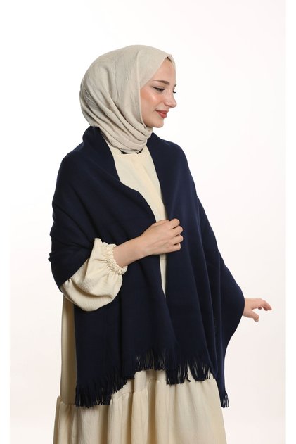 Sade Winter Double-Sided Shoulder Shawl
