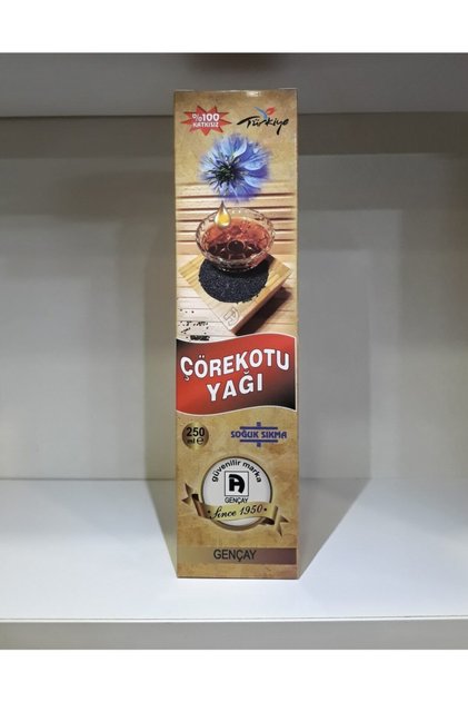 Gençay - Soğuk Sıkım Çörekotu Yağı 250ml