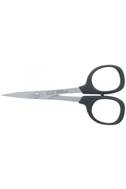 مقص تطريز ذو رأس منحني بمقبض بلاستيكي من كاي N5100c (100 مم)