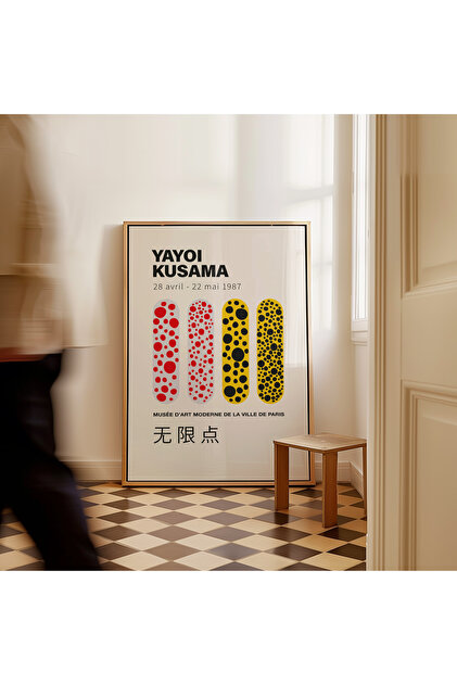 ARTHOUSECOLLECTIVE Yayoi Kusama Poster - Japon Sanat Eserleri