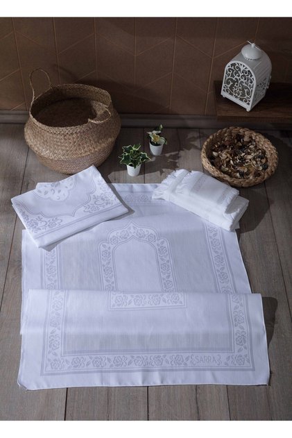4-Piece Ethamine Swaddle Set - White