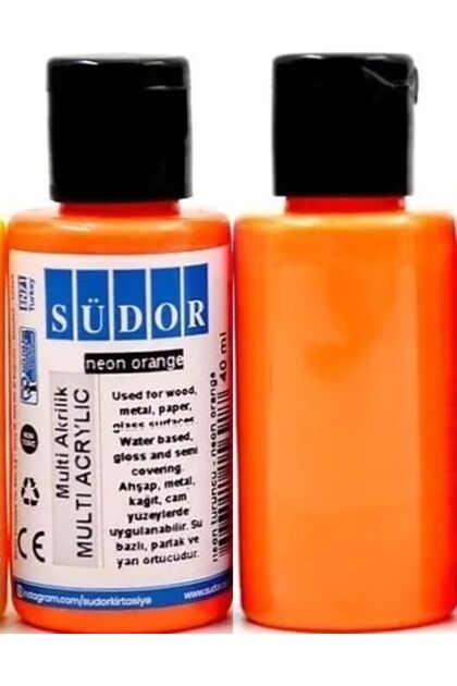 Modellino Multi Akrilik Boya Südor Monalisa Fosforlu 40 ml - 1