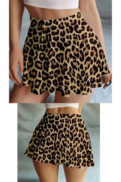 Elastic Waist Skirt Mini Skirt Full Lycra Skirt Bell Skirt Elastic Waist Skirt Flight Skirt