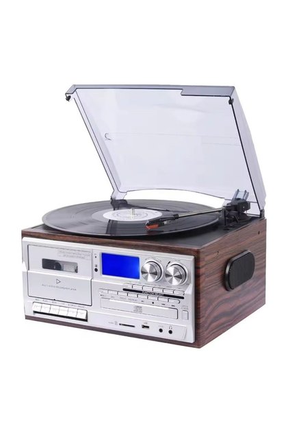Nostaljik Pikap Kaset CD Çalar Bluetoothlu Kumandalı Radyo Mp3 USB 33-45-78 lik Plakla