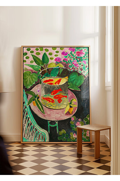 ARTHOUSECOLLECTIVE Matisse Poster - Tablo Ölçülerinde Çerçevesiz