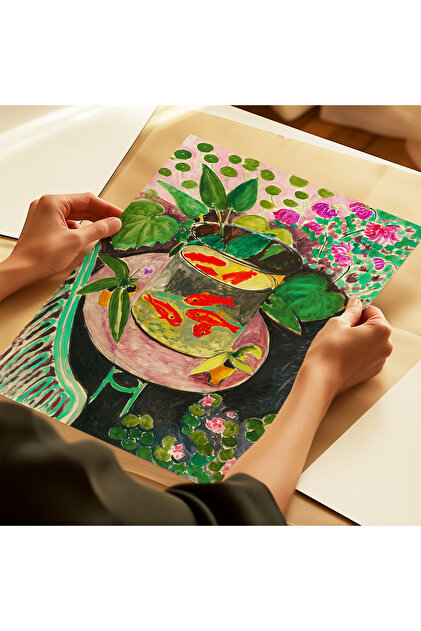 ARTHOUSECOLLECTIVE Matisse Poster - Tablo Ölçülerinde Çerçevesiz