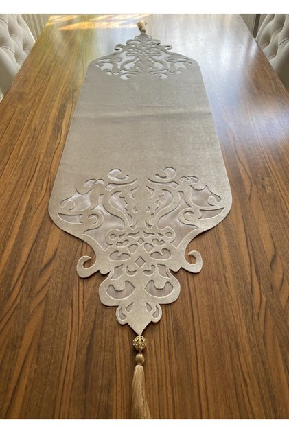 Crown Model Honey Color Table Runner