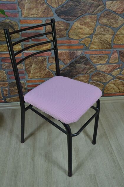 4 Pieces of Iron Chair Cover - Pıtıkara Fabric
