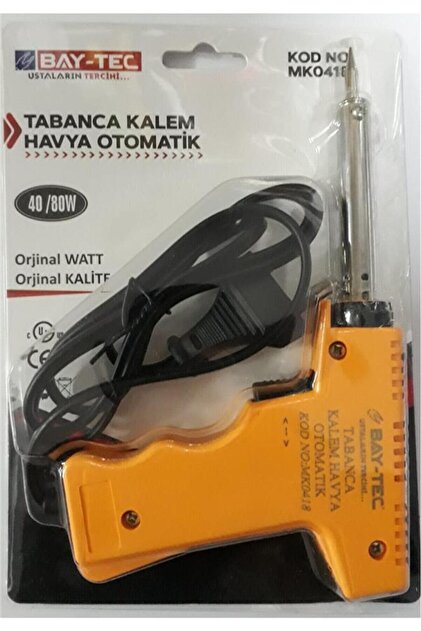 Genel Markalar Bay-tec Mk0418 40-80w Tabanca Kalem Havya Otomatik