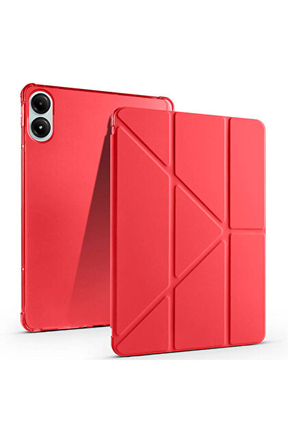 Fibaks Redmi Pad Pro 12.1 inch Kılıf Kalem Bölmeli Katlanabilir