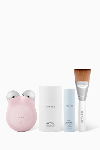 NU.FACE Night Out Erin 新品フルセット NuFace Fix Starter Kit, Akıllı Mikro Akım Cilt Bakımı, Yüz
