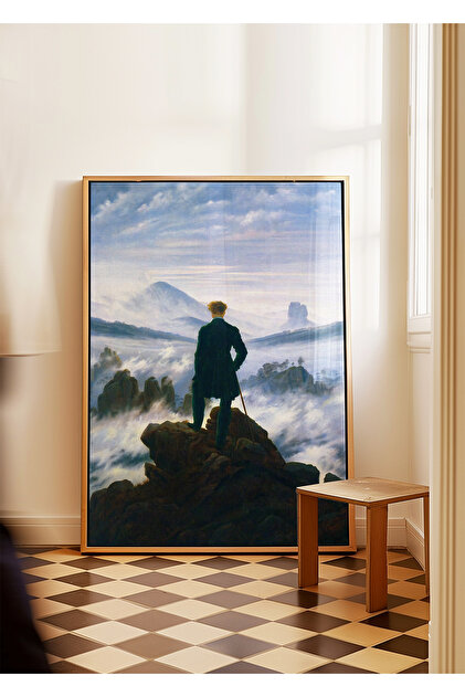 ARTHOUSECOLLECTIVE Caspar David Friedrich Poster - Wanderer above