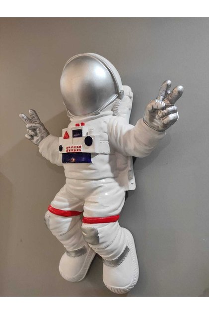 Duvar Astronot Heykeli, Astronot Heykel, Duvar Dekorasyonu