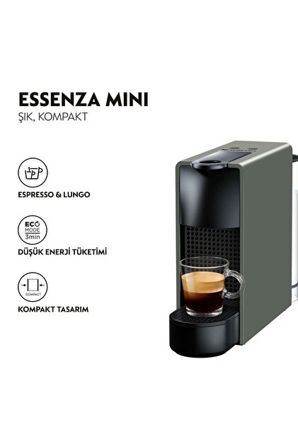 Nespresso C30 Essenza Mini Espresso Kahve Makinesi, Gri - Fiyatı