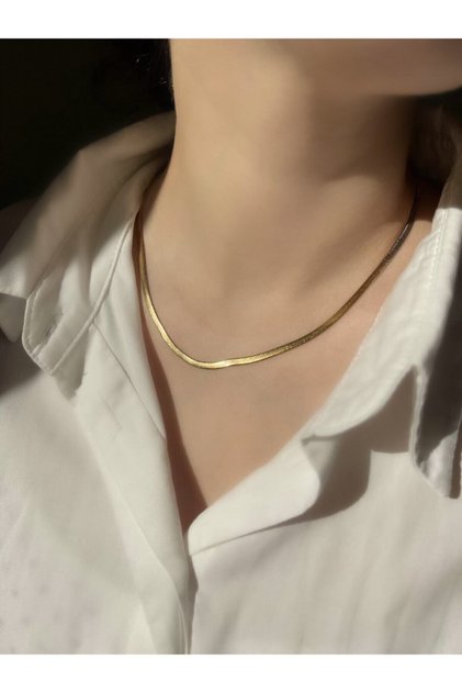 Italian Chain Steel Necklace