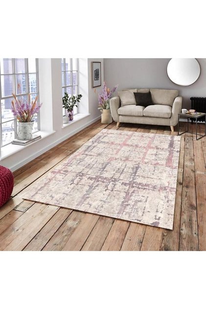 Ideal Kadife Lastikli Halı Örtüsü 130