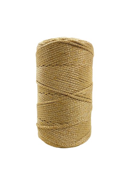 Glitter Polyester Macrame Hand Knitting Thread 200 Gr