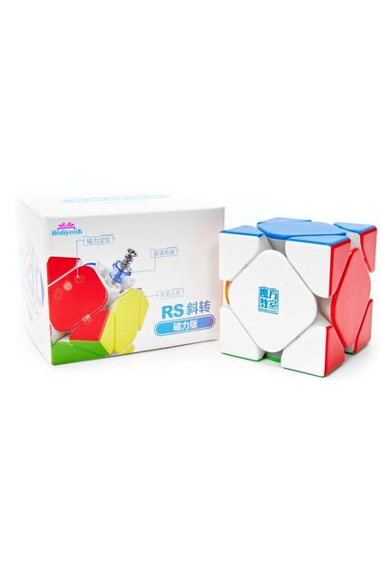 Moyu RS Skewb M Manyetik Zeka Küpü Akıl Küpü Rübik Küp