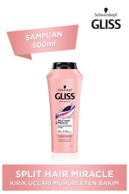 Schwarzkopf Glıss Split Hair Miracle Shampoo 500 ml
