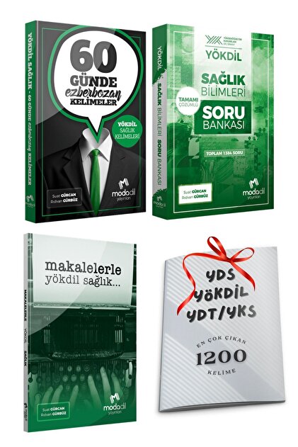Modadil Yayınları Yökdil Sağlık 60 Günde Ezberbozan Kelimeler-Soru