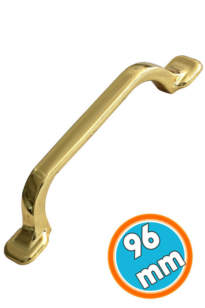 Furniture Kitchen Cabinet Drawer Cupboard Handles Handle Cover Handle Handle (96 Mm-9.6 cm) Gold Gold