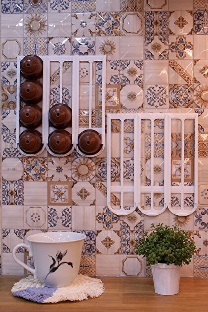 Maflen Nescafe Dolce Gusto Kapsül Kahve Uyumlu Yapıştırmalı Tutucu