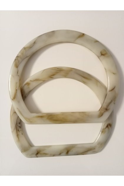 Pd Bone Look Acrylic Bag Handle