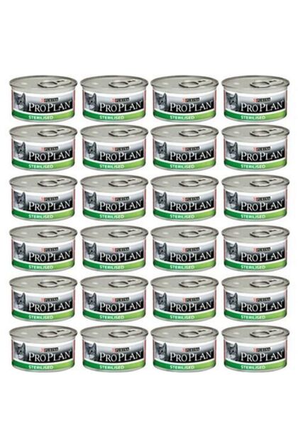 Sterilised Somonlu Kısırlaştırılmış Kedi Konservesi 85 Gr X 24 Adet