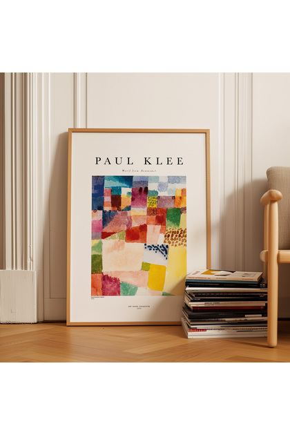 ARTHOUSECOLLECTIVE Paul Klee Poster - Tablo Ölçülerinde Çerçevesiz