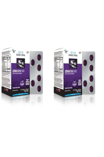 Zadevıtal Corek Otu Yağı Blister 30 Kapsül X 2 Adet
