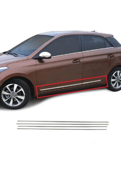 Hyundai I20 Krom Yan Kapı Çıtası 4 Parça 2014-2020