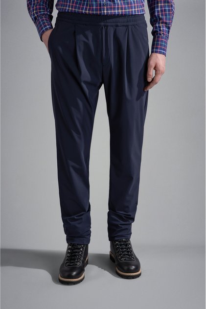 CHINO TROUSERS WITH COULISSE