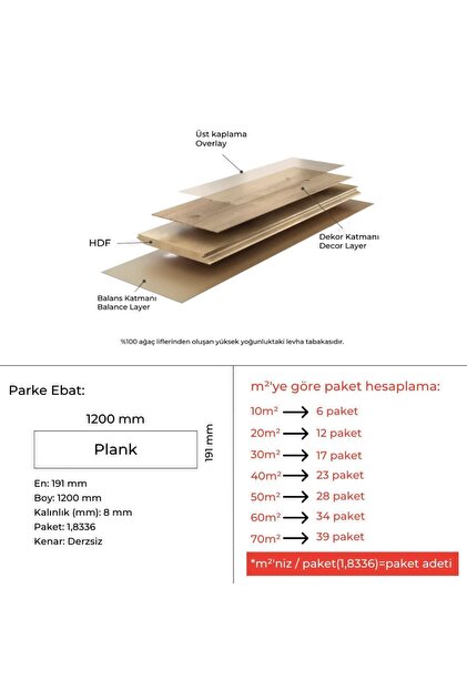 AGT Natura Select Bergama 8mm Derzsiz Ac4 Laminat Parke 1.8336 M2