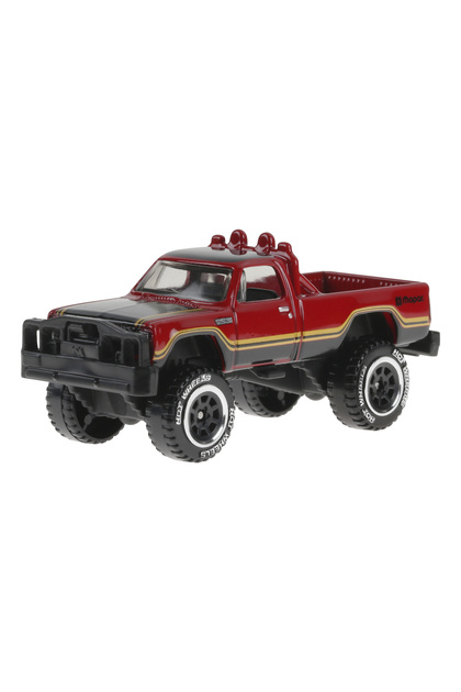 HOT WHEELS Uzun Kart Tubular Trucks 1980 Dodge Macho Power Wagon