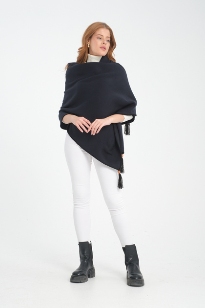 Plain Fisherman Stitched Interlock Shoulder Shawl, Knitwear Shoulder Shawl, Plain Patternless Women's Shoulder Shawl. Shoulder Shawl
