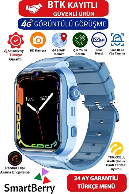 Smartberry Z50 Görüntülü Görüşme Gps Wıfı Net Konum Gizli Dinleme