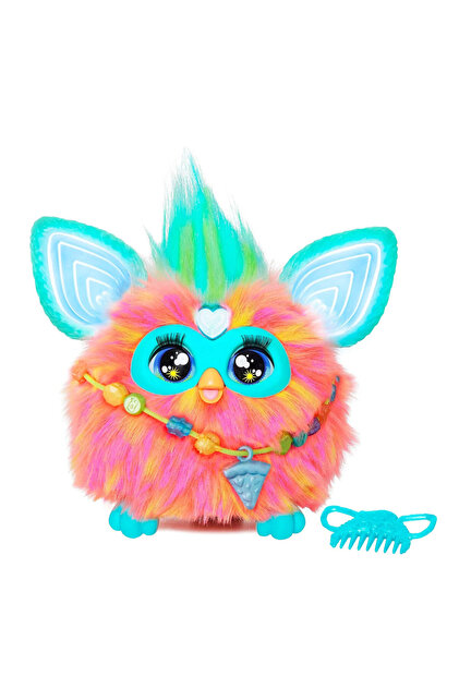 Samatli Hasbro Furby Mercan Interaktif Peluş F6744 Türkçe - Fiyatı