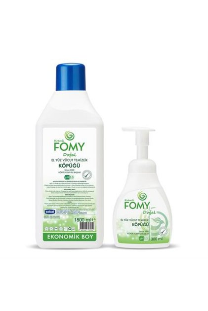 Natural Delicate Hand Cleansing Foam Carefully Prepared Moisturizing and Renewing Formula 300 1800ml