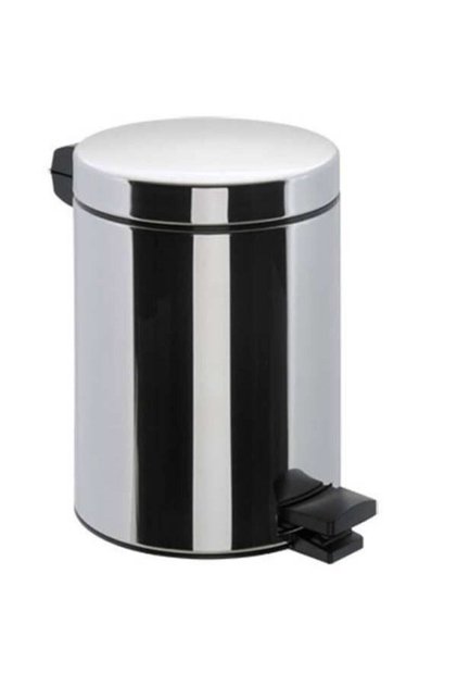 RKN GRUP Yeşil Metal Inox 5 lt Çöp Kovası, şık ve dayanıklı ev gereçleri