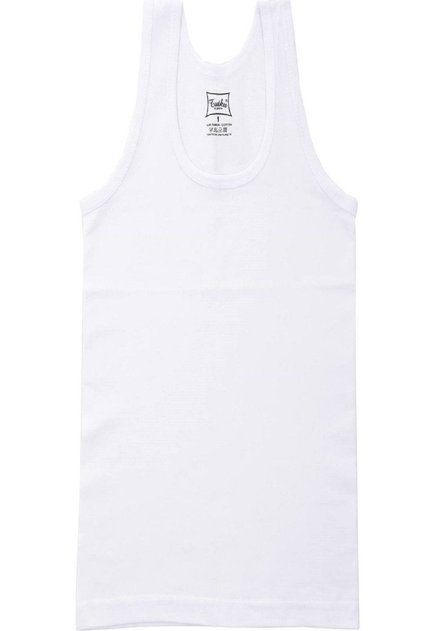 6 Pieces of Boys Waiter Size Ribbed Undershirt (Age 13-14) 100% Cotton Abani Classic