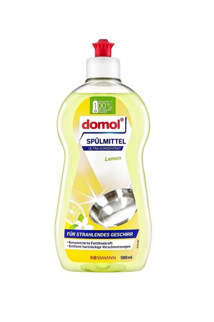 Bulaşık Deterjanı Yağ Çözücü Limonlu Konsantre Elde Yıkama 500 ml Sr12090024