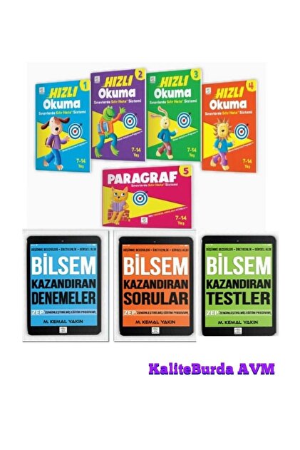 yükselen zeka Bilsem Kazandıran Set - Genel Tarama Ve Mülakata