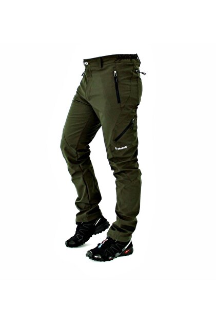 うる Mudwill Haki Windblock Softshell (Polarsız) Outdoor Pantolon