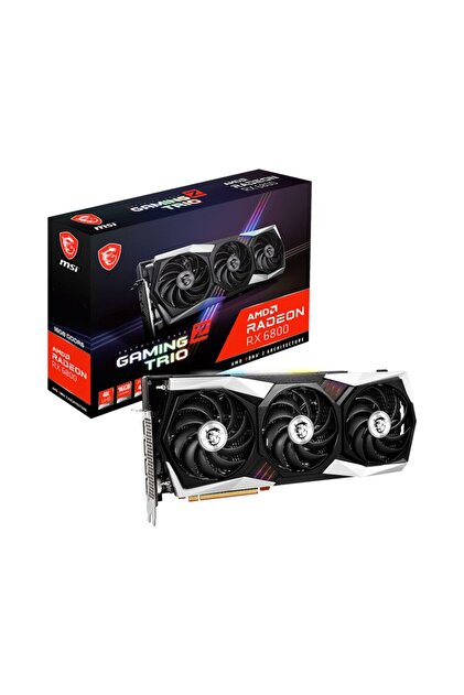 MSI Radeon RX 6800 XT Gaming X Trio 16G 16GB GDDR6 256 Bit Ekran