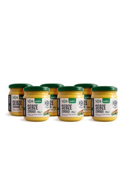 Sebze Çorbası Bebek Ekgıda 190gr 6 Adet