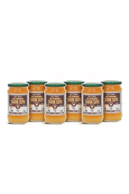 Jöle Kıvamında Tavuk Suyu 320 ml X 6 Adet