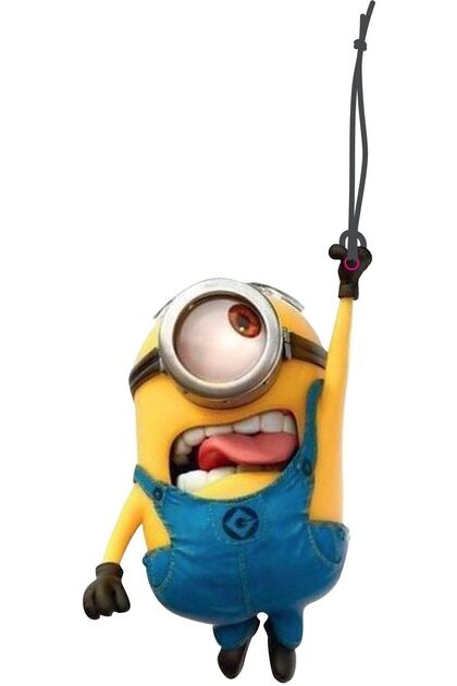 Minion Stuart Tasarımlı Hediye Konseptli Oto Kokusu ve Oto Aksesuarı
